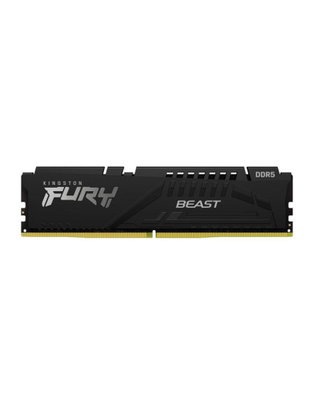 Memorie DDR Kingston FURY Beast DDR5 16 GB, frecventa 4800 MHz, 1 modul, radiator, "KF556C40BB-16"