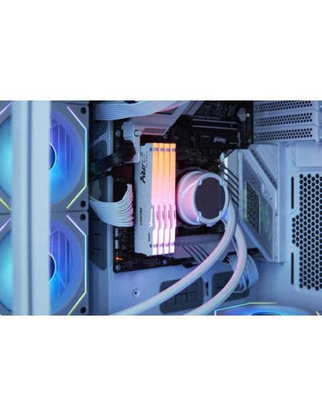KINGSTON 16GB 6000MT/s DDR5 CL36 DIMM FURY Beast White RGB EXPO "KF560C36BWE2A-16"