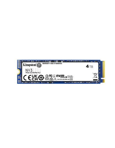 SSD Kingston, SNV3S, M2-2280, 4TB, PCI E...
