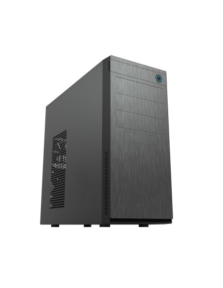 CARCASE Chieftec, "Elox" middle tower Black, 2xUSB 3.0,2x USB 2.0,1x USB typeC , "HC-10B-OP"
