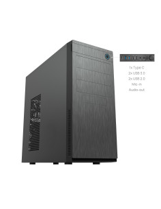 CARCASE Chieftec, "Elox" middle tower Black, 2xUSB 3.0,2x... 2