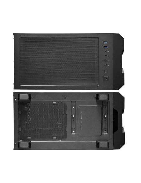 CARCASA CHIEFTEC, Middle Tower, ATX, "HUNTER", fara sursa,sticla securizata, 4xfan, USB 2.0x1, USB 3.0 x 2, Jack 3.5mmx2, mesh,