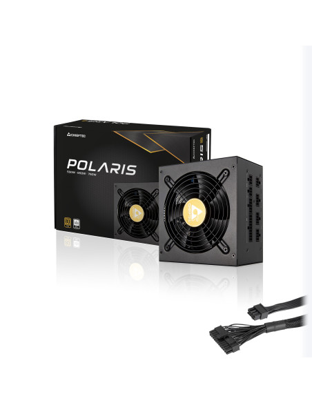 SURSA Chieftec Polaris 1050 W, modulara, certificare 80 Plus Gold, ventilator 140 mm x 1, PCI-E 6+2 pin x 2, SATA x 4, "PPS-1050