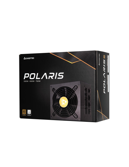 SURSA Chieftec Polaris 1050 W, modulara, certificare 80 Plus Gold, ventilator 140 mm x 1, PCI-E 6+2 pin x 2, SATA x 4, "PPS-1050