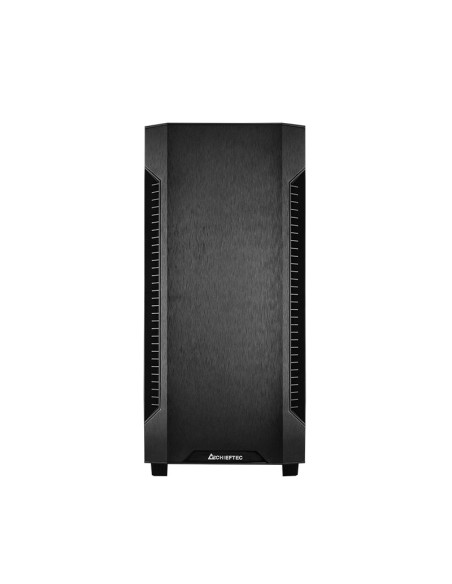 CARCASA CHIEFTEC ELOX, Middle Tower, Mini ITX, mATX, ATX, fara sursa, USB 3.0 x 2, USB 2.0 x 1, Jack 3.5mm x 2, mesh , "AS-01B-O
