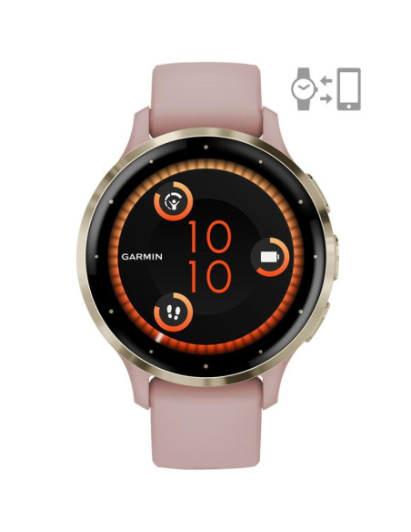 SMARTWATCH Garmin Ceas Garmin Venu 3S Pink Dawn/Soft Gold,"010-02785-03"