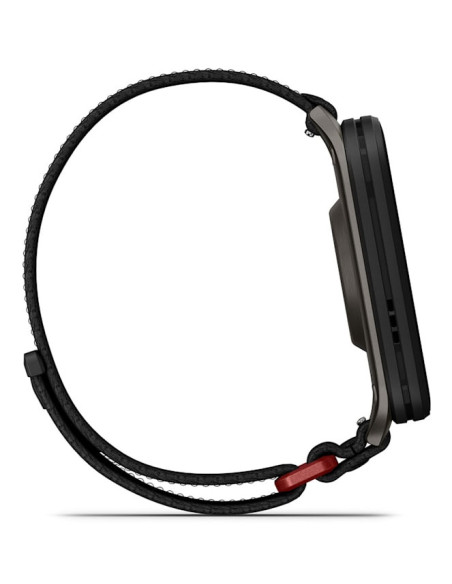 Smartwatch Venu X1 Black with Slate Titanium Caseback and Black ComfortFit Nylon Band "010-02980-02"