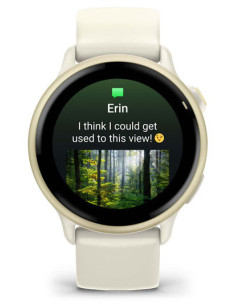 Ceas Garmin vivoactive 6 Bone/Lunar Gold "010-02985-01" 2