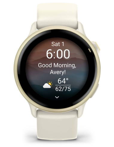 Ceas Garmin vivoactive 6 Bone/Lunar Gold...