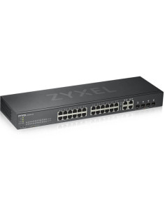 SWITCH ZYXEL, porturi Gigabit x 24, SFP x 4, managed,...