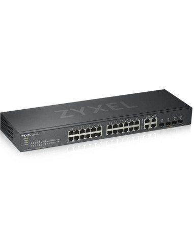 SWITCH ZYXEL, porturi Gigabit x 24, SFP x 4,...
