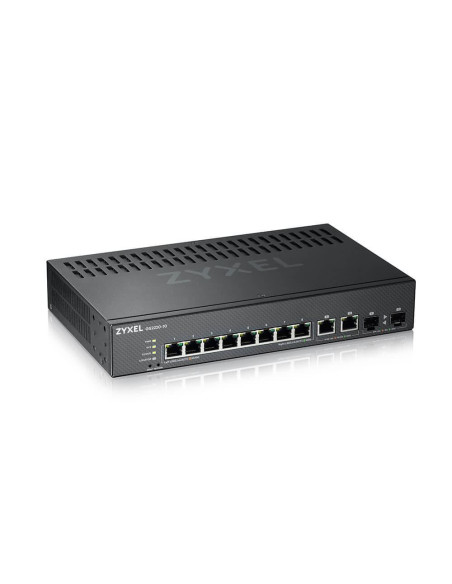 SWITCH ZYXEL, porturi Gigabit x 8, SFP x 2, managed, rackabil, "GS2220-10-EU0101F"