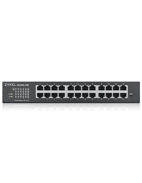 ZYXEL GS1900-24-EU0102F GS1900-24 v2 Switch Smart Managed Layer 2 Rackmount Porturi 24 Gigabit, 2 Gigabit SFP Fanless, "GS1900-2