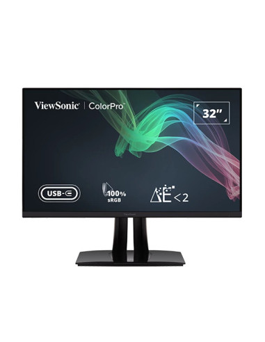 MONITOR LCD 32" IPS 4K/BLACK VP3256-4K...