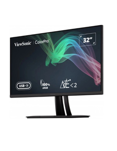 MONITOR LCD 32" IPS 4K/BLACK VP3256-4K...