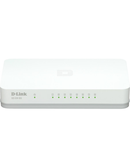 SWITCH D-LINK 8 porturi Gigabit, carcasa plastic, "GO-SW-8G"