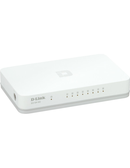 SWITCH D-LINK 8 porturi Gigabit, carcasa plastic, "GO-SW-8G"