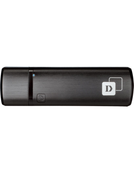 ADAPTOR RETEA D-LINK AC1200, extern wireless 2.4 GHz 5 GHz, USB 3.0, port, 867 Mbps, antena interna x 1, "DWA-182"