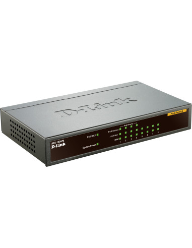 SWITCH PoE D-LINK 8 porturi 10/100Mbps (4 PoE),...