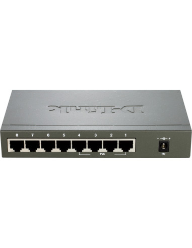 SWITCH PoE D-LINK 8 porturi 10/100Mbps (4 PoE),...