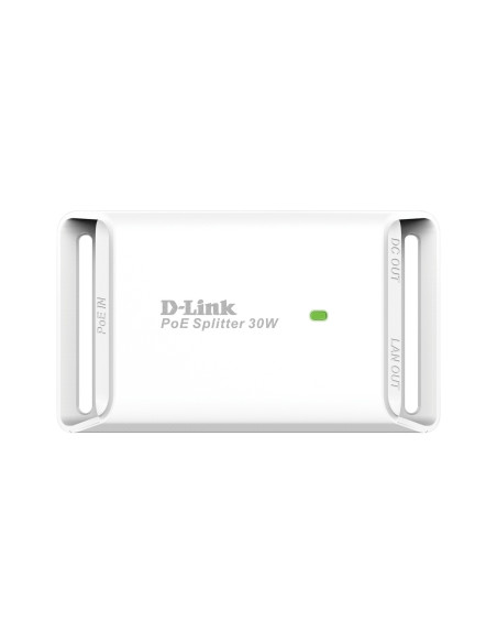 SPLITTER. PoE D-Link, port Gigabit x 1, carcasa plastic, "DPE-301GS"