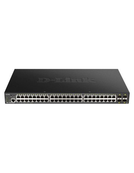 SWITCH. PoE D-Link, port Gigabit x 48, SFP SFP+ x 4, managed, carcasa metalica, "DGS-1250-52XMP"