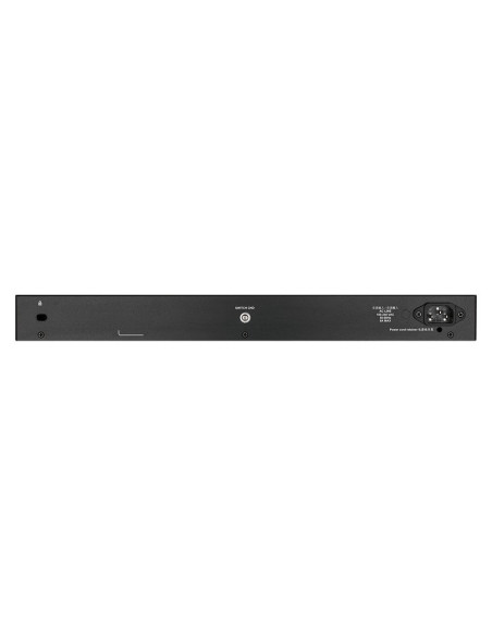 SWITCH. PoE D-Link, port Gigabit x 48, SFP SFP+ x 4, managed, carcasa metalica, "DGS-1250-52XMP"