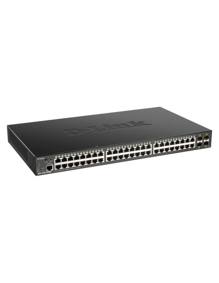 SWITCH. PoE D-Link, port Gigabit x 48, SFP SFP+ x 4, managed, carcasa metalica, "DGS-1250-52XMP"