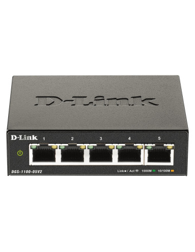SWITCH D-LINK SMART 5 porturi Gigabit, carcasa...