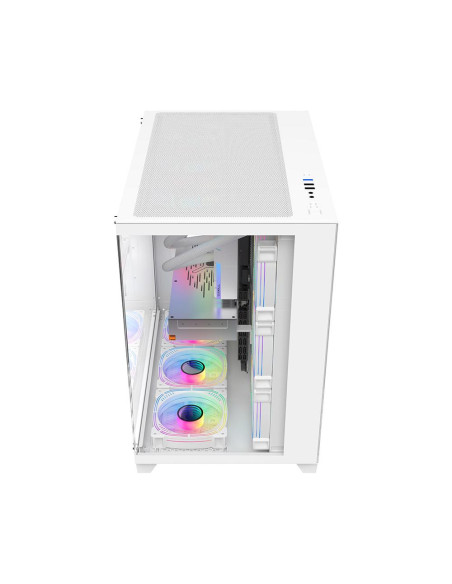 Carcase 1st PLAYER Carcasa 1STPLAYER Gaming MV8 WHITE