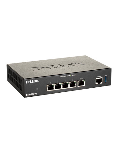 ROUTER D-Link VPN wired Gigabit, 1× Gigabit...