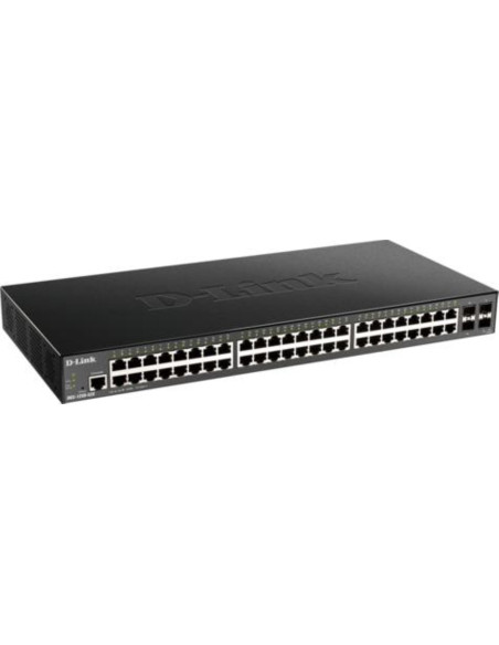 SWITCH D-Link, port Gigabit x 48, SFP SFP+ x 4, managed, carcasa metalica, "DGS-1250-52X"