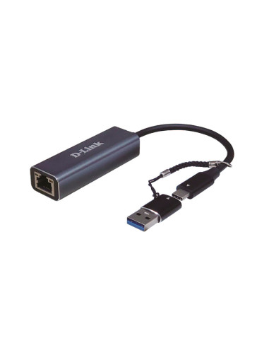 ADAPTOR RETEA D-LINK , extern, USB-C, port...