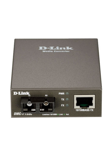 MEDIA CONVERTOR D-LINK, RJ45 10/100Base-TX la...