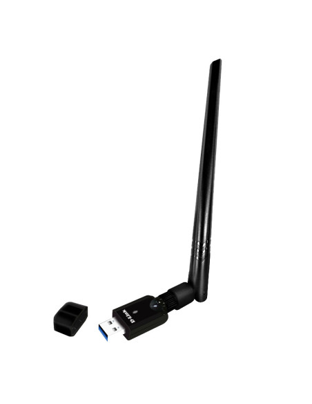 ADAPTOR RETEA D-LINK AC1300, extern wireless 2.4 GHz 5 GHz, USB 3.0, port, antena externa 5 dBi x 1, "DWA-185"