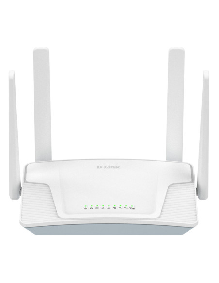 ROUTER D-Link 4G LTE AX1500 Wi-Fi 6, 1 x nano SIM Card slot, 1 x Gigabit Ethernet WAN/LAN, 3 x Gigabit Ethernet LAN, 4 antene ex