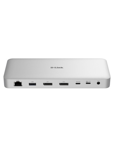 DOCKING STATION D-LINK, 9-in-1 USB 4, conectare PC Type-C, porturi: 2 x USB, 2 x USB Type-C 4.0, 2 x DP 1.4, 1 x USB Type-C 4.0