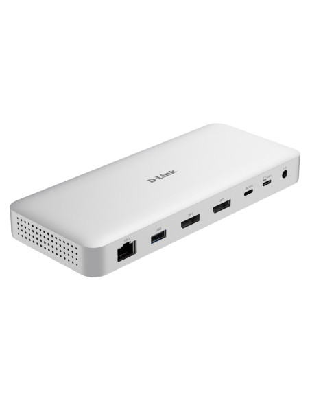 DOCKING STATION D-LINK, 9-in-1 USB 4, conectare PC Type-C, porturi: 2 x USB, 2 x USB Type-C 4.0, 2 x DP 1.4, 1 x USB Type-C 4.0
