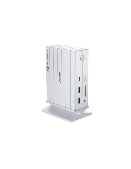DOCKING STATION D-LINK, 14-in-1 Thunderbolt 4, conectare PC Type-C, porturi: 1xjack 3.5,1xSD/microSD slot, 3xUSB, 2xUSB 3.1, 1xU