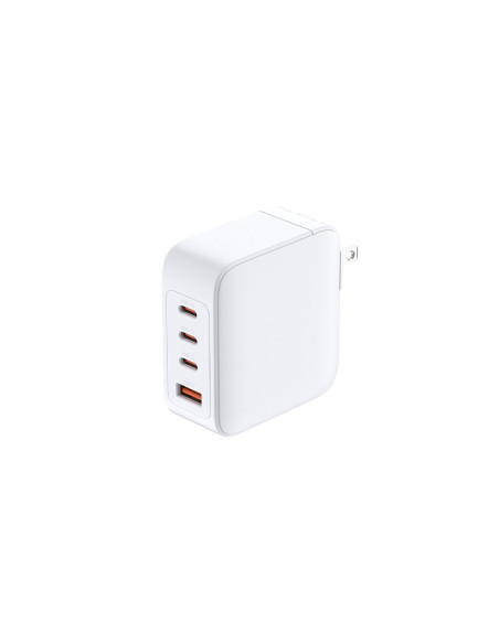 INCARCATOR retea D-Link, Quick Charge GaN PD 3.1 / QC 4.0 140W, 3 x USB Type-C 28.0V@5.0A max, 1 x USB 12.0V@2.5A , alb "DCF-141