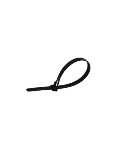 Brida plastic 7,5 x 250 reutilizabila , black...