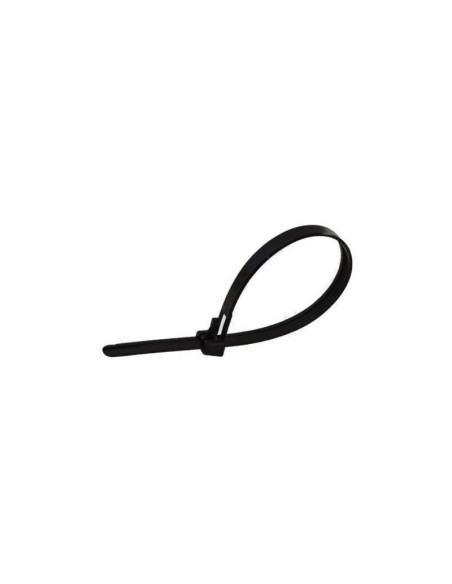 Brida plastic 7,5 x 250 reutilizabila , black (100buc) - ELEMATIC, "5352"