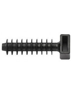Diblu suport ancorare bride 10 x 37 black (100buc) -...