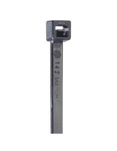 Brida plastic 3,5 x 140 black rezistenta UV (100buc) -...