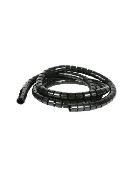 Organizator spiralat cabluri 4 - 20mm, black, (25m) -ELEMATIC, "SP 4N"
