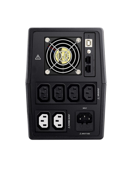 UPS Tecnoware "ERA PLUS", Line int., mini Tower, AVR, IEC x 6, back-up 10 - 90 min. "FGCERAPL2602IEC"