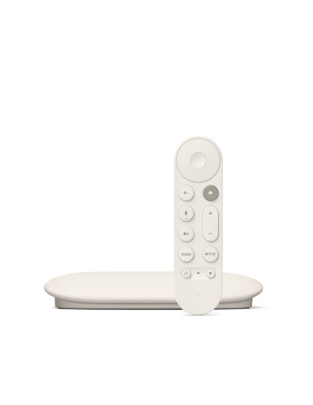 Google TV Streamer, 4K, Bluetooth, Wi-Fi, Android TV, 32 GB, Telecomanda comenzi vocale White "GA05662-DE"