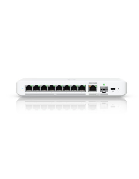 Ubiquiti switch USW-Flex-2.5G-8-EU 8-port 2.5 GbE ports, 10 GbE PoE+ input port for power / SFP+ port combo "USW-FLEX-2.5G-8-EU"