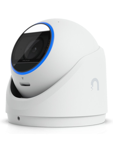 Ubiquiti UVC-G6-Pro-Turret-W All-weather tamper-resistant 4K PoE+ camera with a Multi-TOPS AI engine, 2.36x optical zoom, and a