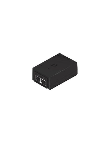 INJECTOR PoE UBIQUITI, port 10/100 x 2, unmanaged, nerackabil, carcasa metalica, "POE-48-24W"